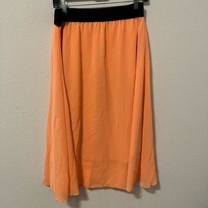 Lularoe L Lola Skirt Mango